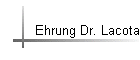 Ehrung Dr. Lacota