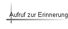 Aufruf zur Erinnerung