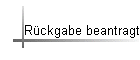 Rckgabe beantragt