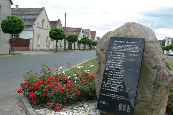 Dorfanger von Himmelwitz: Auf Spurensuche Foto: Paul Leonhard