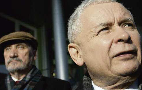 Vertrauen beschdigt: Polens Verteidigungsminister Antoni Macierewicz (l) und PiS-Chef Jaroslaw Kaczynski.