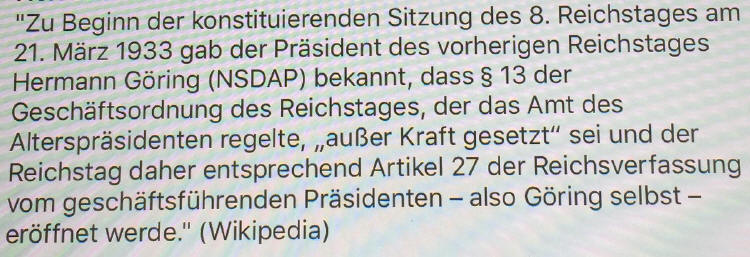 aus Wikipedia Artikel: 'Altersprsident'