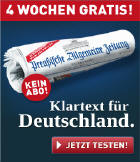 Preußische Allgemeine Zeitung - Klartext für Deutschland - 4 Wochen gratis testen - hier Klicken!